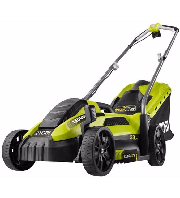 RYOBI RLM3313 1300 W TEKERLEKLI ÇIM BIÇME - 33 CM